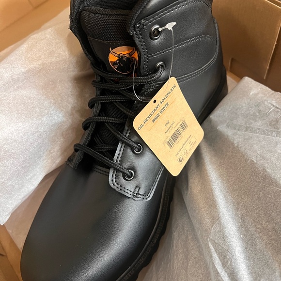 Brahma Escott Work Boot Mens Wide Width - Picture 4 of 7